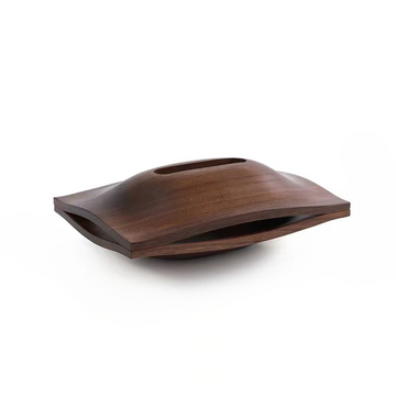 Walnut Wooden Tissue Box